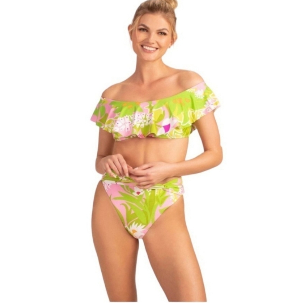 Trina Turk La Palma Bikini Set NWT